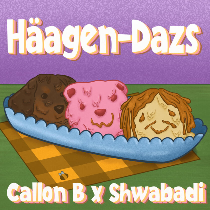 Cover art for ''Haagen Dazs" by Callon B