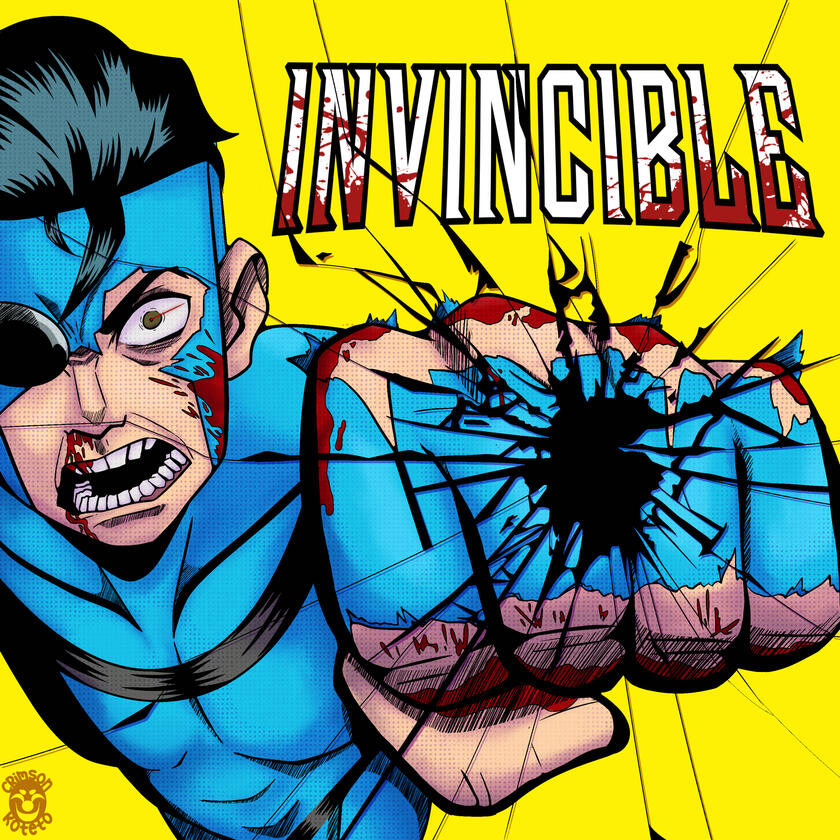 Cover art for ''Invincible" by Ghostlike