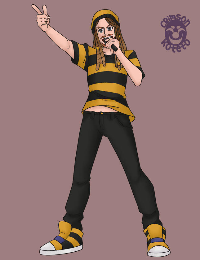 Full body riggable asset for Callon B's ''B-Drill'' music video