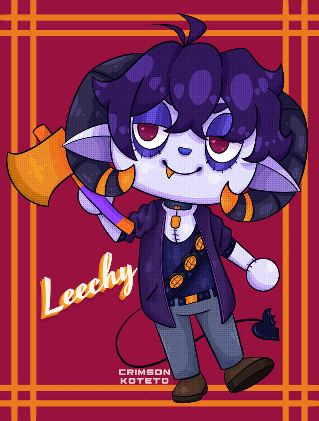 Animal Crossing style chibi