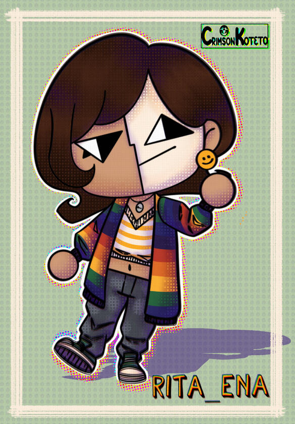 Animal Crossing style chibi