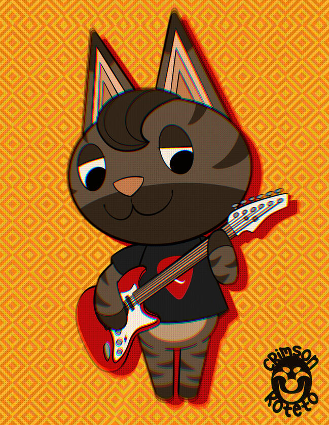 Animal Crossing style chibi
