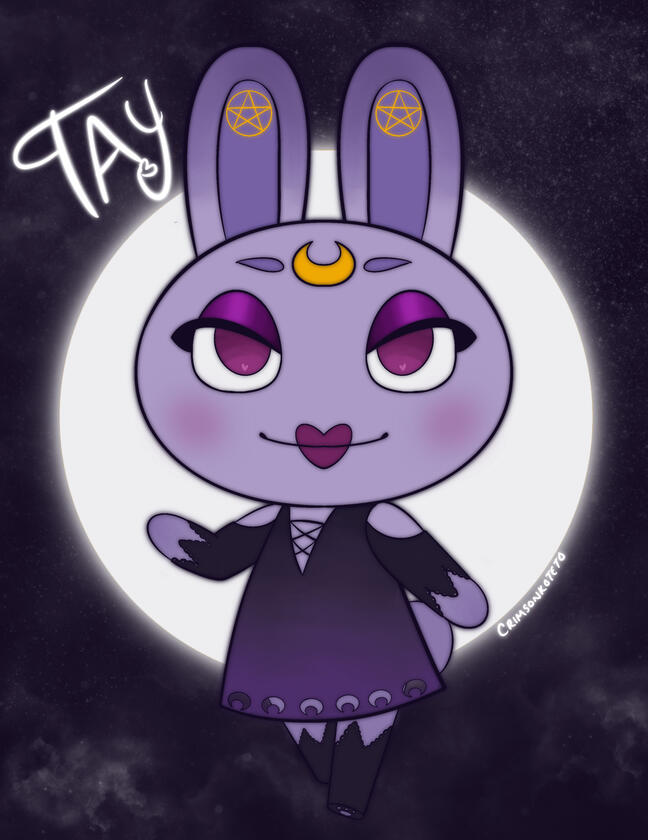 Animal Crossing style chibi